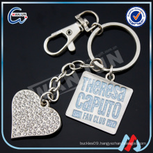 cute girl metal crafts manufactures for ring keychains